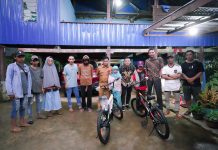 Usai Video Call Dengan Yuddin, Siswa SD Yang Jalan Kaki ke Sekolah, Gubernur Andi Sudirman Langsung Kirimkan Sepeda
