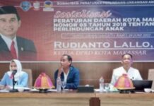 Gelar Sosper Perlindungan Anak, Rudianto Lallo Ajak Emak-Emak Menjaga Anak-Anak dan Merawat Masa Depan Mereka