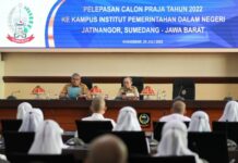 50 Capra IPDN Sulsel Tahun 2022 Dilepas, Tautoto Ingatkan: Praja Harus Berprilaku Terpuji Karena Akan Jadi Pelayan dan Tauladan