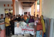 Binaan Rudianto Lallo, Komunitas Anak Rakyat Gowa Gelar Aksi Sosial dan Bagi-Bagi Sembako