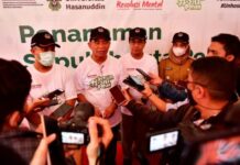 Dampingi Menteri PMK Tanam 10 Juta Pohon, Gubernur Sulsel: Sudah Dua Tahun Kami Wajibkan Siswa Tanam Minimal Dua Pohon