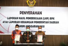 Makassar Kembali Raih Opini WTP Terhadap LKPD 2021, Rudianto Lallo: Catatan BPK Harus Jadi Perhatian Bersama