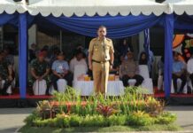 Pimpin Upacara HUT ke-98 PDAM Makassar, Sekkot M Anshar: PDAM Sudah Semakin Baik, Berarti Harus Capai Target