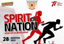 Meriahkan HUT RI ke 77, KONI Makassar Akrabkan Atlet Jelang Porprov