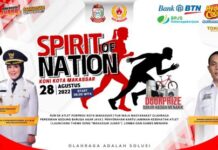 KONI Makassar Bina Kekompakan dan Keakraban Para Atlet Sebelum Porprov Melalui Spirit of Nation