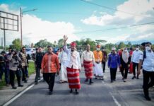 Gubernur Andi Sudirman Resmikan Ruas Batupapan-Bandara Pongtiku, Panjangnya 9,1 Km