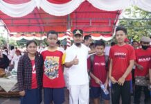 Bersama Ribuan Warga dan Pelajar Tator, Gubernur Andi Sudirman Jalan Pagi Sulsel Anti Mager