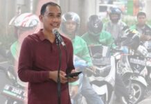 Ketua DPRD Makassar Rudianto Lallo Dukung Program Ojol Day Agar Warga Terbiasa Pakai Transportasi Umum