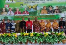 Bupati dan Pimpinan DPRD Maros Hadiri Pelantikan Pengurus Hikmas di Mimika
