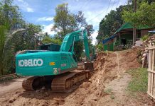 Buka Poros Baru Pangkep-Bone, Gubernur Andi Sudirman : Ruas Minasatene Masuki Tahap Pengecoran Badan Jalan