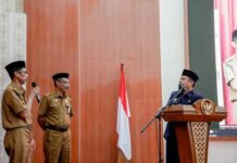 Gubernur Andi Sudirman Lantik Kepala Sekolah, Ditempatkan Sesuai Rentang Jarak Tempat Tinggalnya