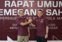Sadikin Aksa Gantikan Appi Pimpin PSM Makassar