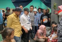 PDAM Makassar Kunjungi Korban Kebakaran di Tallo, Beni Jamin Akan Pasok Air Bersih Pakai Mobil Tangki