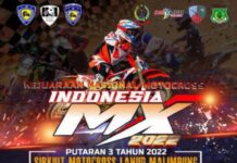 Bank Sulselbar Dukung Kejurnas Motocross Indonesia MX di Pinrang
