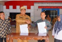 Usai Apel Pagi, Bupati Maros Teken Kerjasama dengan STIK Tamalate dan Hibah Aset Lahan ke KPU