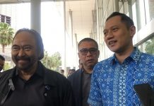Samakan Frekuensi Sebelum Koalisi, Surya Paloh Bertemu AHY di Wisma Nusantara