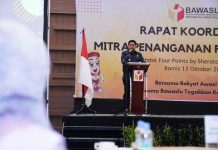 Hadiri Rakor Mitra Penanganan Pelanggaran Pemilu 2024, Abdul Hayat Gani: ASN Harus Dicegah Terlibat Politik