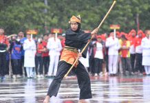 Meriah dan Spektakuler Pelepasan Kontingan Makassar ke Porprov Sulsel