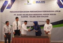 Bank Sulselbar Siap Beri Dukungan Dana ke Bulog Untuk Perkuat Penyerapan Beras