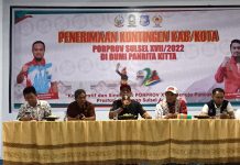 Pemkab Sinjai Sambut Meriah Kontingan Porprov Kota Makassar, Ahmad Susanto: Persahabatan di Atas Segalanya