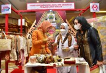 Dekranasda Jateng – Dekranasda Sulsel Jalin Kerjasama Lewat UKM Expo 2022