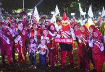 Hadiri Pembukaan Porprov di Sinjai dengan Kontingen Terbanyak, KONI Makassar Targetkan 176 Medali Emas