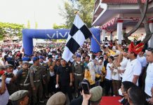 Gubernur Andi Sudirman Pimpin Doa Untuk Korban Longsor Sebelum Jalan Sehat di Jeneponto