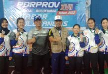 Bulutangkis Maros Raih Medali di Kelas Beregu Putra dan Putri