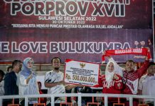 Porprov XVII Sulsel 2022 Berakhir, Kontingen Makassar Juara Umum, Sidrap Juru Kunci