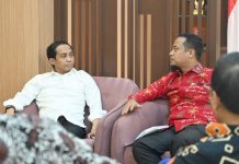 Bahas Penertiban Aset, Gubernur Andi Sudirman Bertemu Wakil Menteri ATR