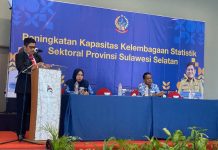 Amson Harap Kontribusi OPD Lingkup Pemprov Sulsel Hadirkan Data Valid