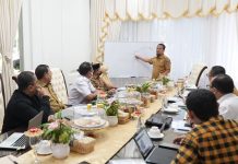 Gubernur Sulsel Pimpin Rapat Mitigasi Banjir, Kolam Rentensi Bakal Ditambah