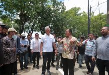 Berkunjung ke Makassar, Ganjar Puji Program Longwis Danny