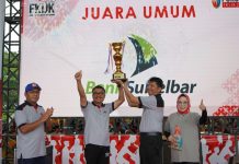 Bank Sulselbar Raih Juara 1 Umum Porseni FKIJK