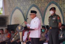 Wapres Ma’ruf Amin Apresiasi Pertumbuhan Ekonomi Sulsel, Meski Krisis Tetap Tumbuh Impresif