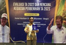 Program Mandiri Benih Antar UPT Balai Benih Sulsel Terbaik Kedua Nasional