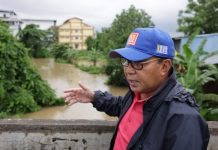 Pantau Efek Pasang Sungai, Walikota Danny Pastikan Aliran Air Stabil