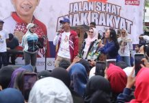Ribuan Warga Kecamatan Manggala Bersama Rudianto Lallo Ikuti Jalan Sehat Anak Rakyat