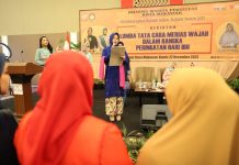 Wawali Fatmawati dan Ketua TP-PKK Kota Makassar Jadi Juri Lomba Tata Rias Wajah