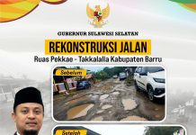 Ruas Jalan Pekkae-Takkalala Masuk Tahap Konstruksi, Gubernur Andi Sudirman: Untuk Sulsel Lebih Baik
