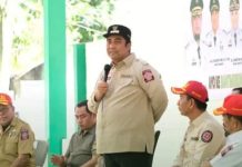 Bupati Maros Buka Tudang Sipulung Forum Tagana se Sulsel dan Resmikan Pamsimas