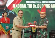 Kedatangan KSAD, Danny Pomanto Ungkap Kolaborasi Pemkot Makassar Bersama TNI AD Majukan Makassar