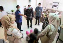Gubernur Andi Sudirman Jenguk Pasien Anak Kelainan Jantung di RSCM Jakarta, Beri Fasilitas Perawatan