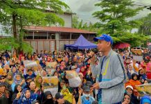 Ribuan Masyarakat Ramaikan Jalan Sehat di Tamalate, Rudianto Lallo Didoakan Jadi Wali Kota Makassar