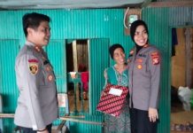 Gelar Kegiatan ‘Mabbarakka’, Kapolres Maros AKBP Awal Kunjungi Warga Korban Banjir