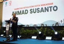 Ketua KONI Ahmad Susanto Jadikan Industri Basket Makassar Jadi Percontohan, Ini Alasannya