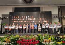 Kanwil DJP Sulselbartra Beri Penghargaan Bank Sulselbar, Ini Kontribusinya