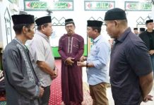 Camat Tallo Alamsyah Kampanye Makassar Kota Makan Enak di Masjid