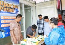 Jaga Amanah Danny, Camat Tallo Alamsyah Kawal Khusus Pasar Murah di Kontainer Recover