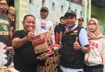 Ketua DPRD Rudianto Lallo Keliling Makassar Bantu Korban Banjir